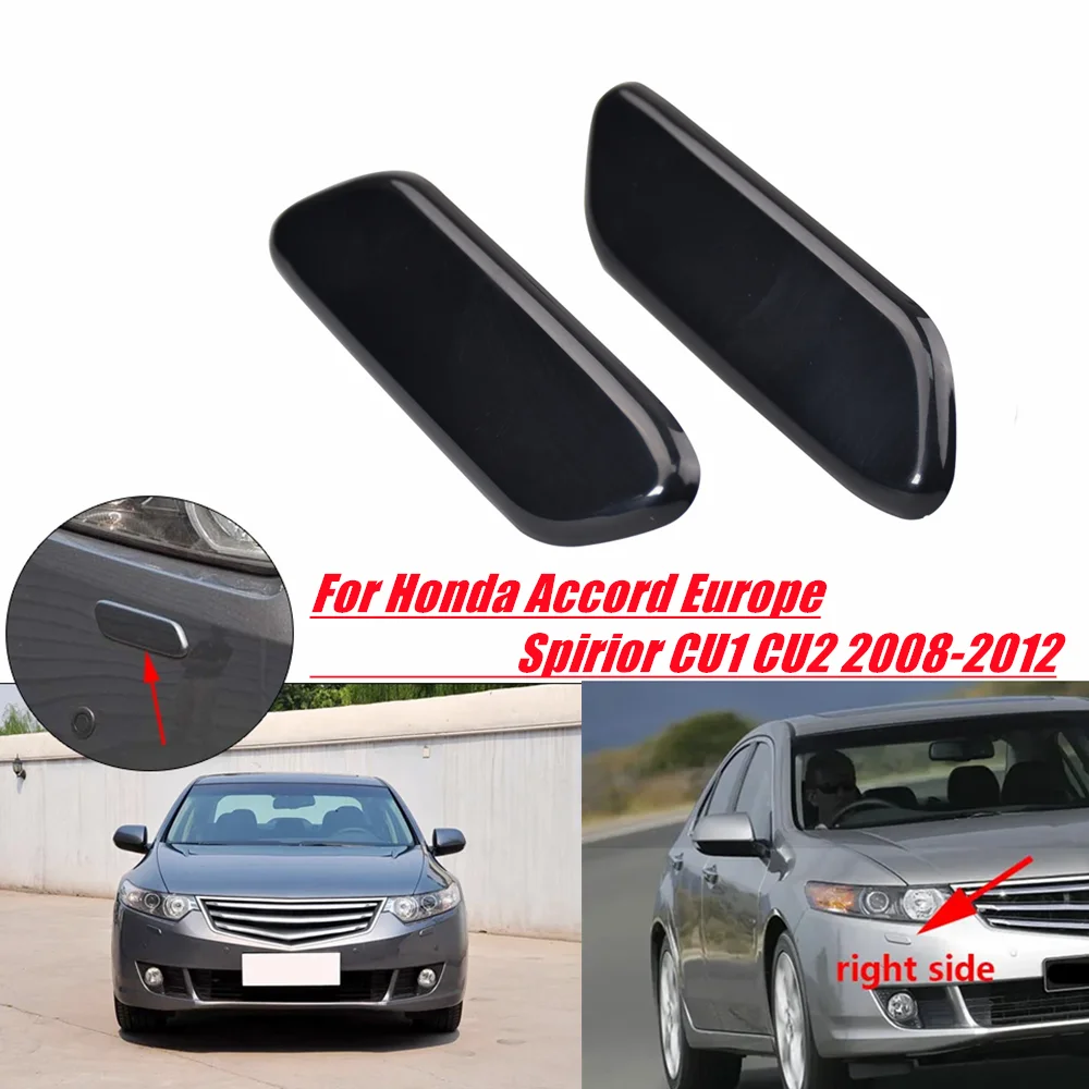 

Front Bumper Headlight Washer Nozzle Cover Headlamp Cleaning Jet Cap For Honda Accord Europe Spirior CU1 CU2 76886-TL0-S01