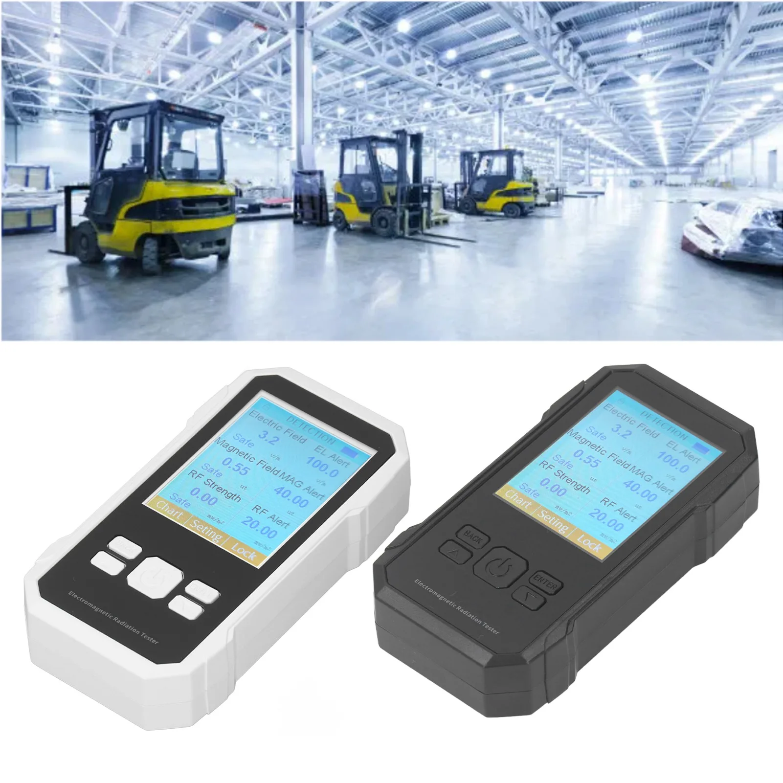 EMF Meter EMF Tester High Accuracy Electromagnetic Field Radiation Detector for Kitchen Office Industry Ghost Hunting Tester