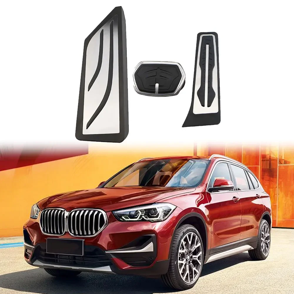 Pedal Cover Auto Car Gas Brake For BMW X3 X4 X5 X6 X7 E83 F25 G01 F26 G02 E70 F15 F85 G05 E71 E72 F16 F86 G06 G07