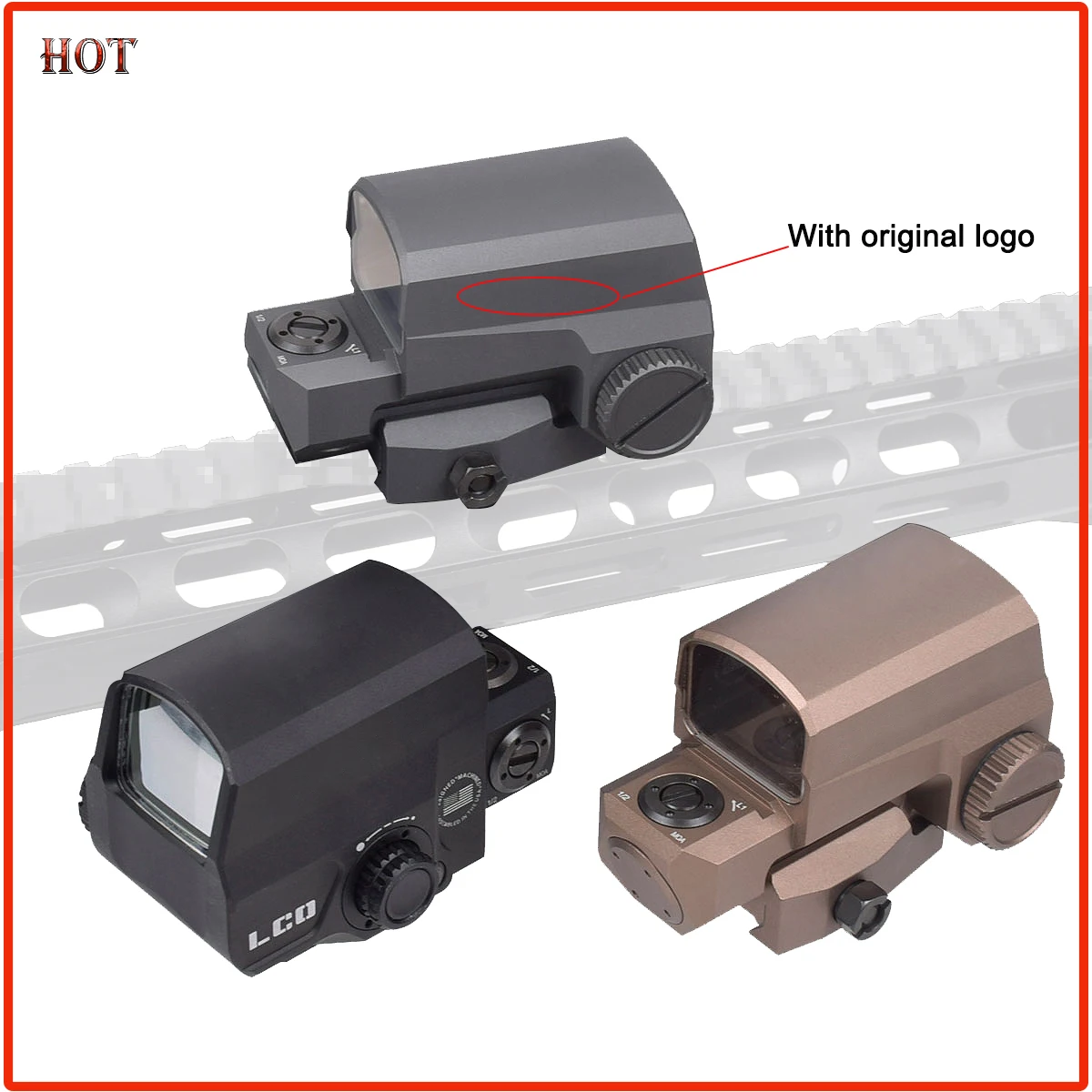 

LCO Red Dot Sight Holographic Sight Tactical Scopes Hunting Scopes Reflex Sight Fit 20mm Rail Mount