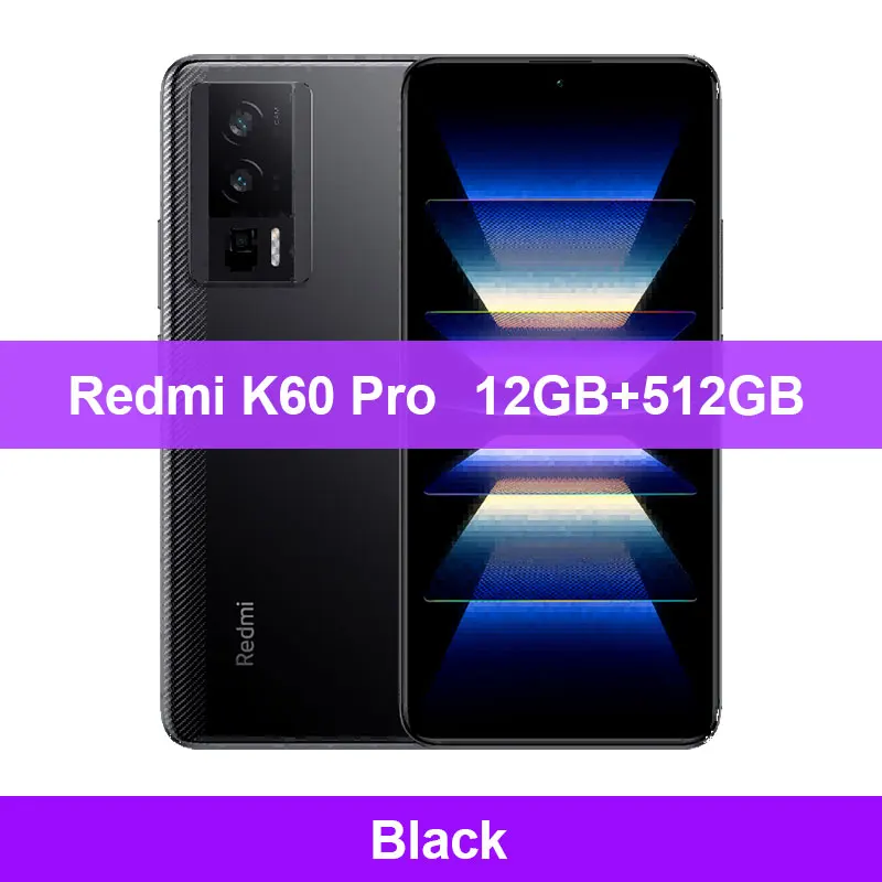 Xiaomi redmi K60プロ5グラムスマートフォンのsnapdragon 8世代2 120