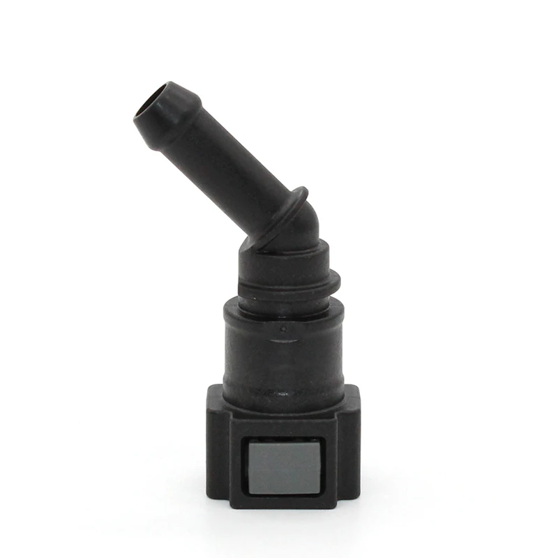7.89 ID8 Double Lock Spring Lengthened Auto Car Fuel Line Hose Quick Connector Fuel Line Rubber Hose Carburetor Part