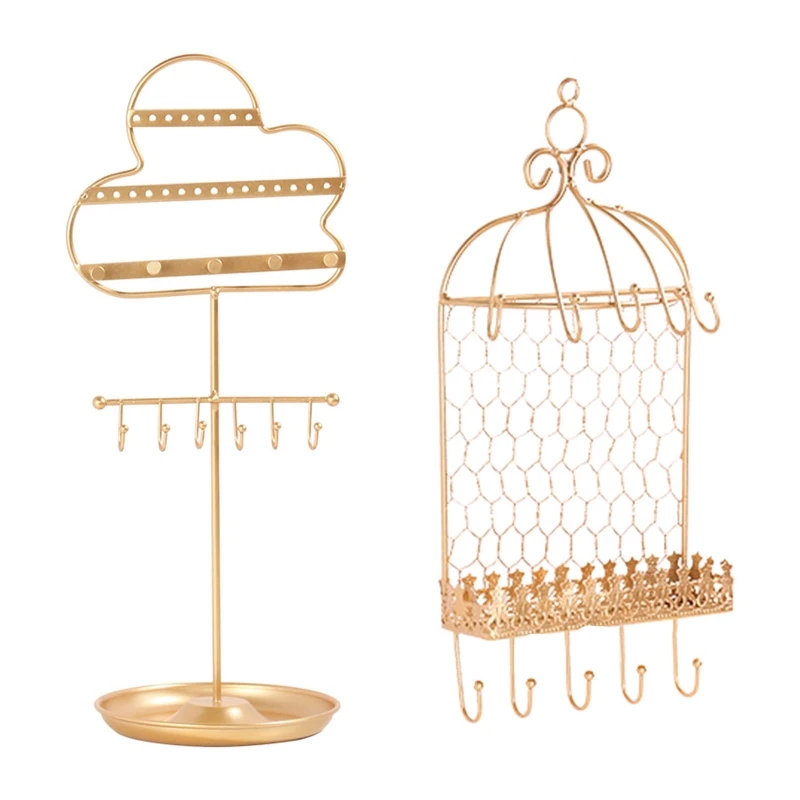 

Earring Earring Holder Display and Jewelry Holder Stand with Hooks 40GB