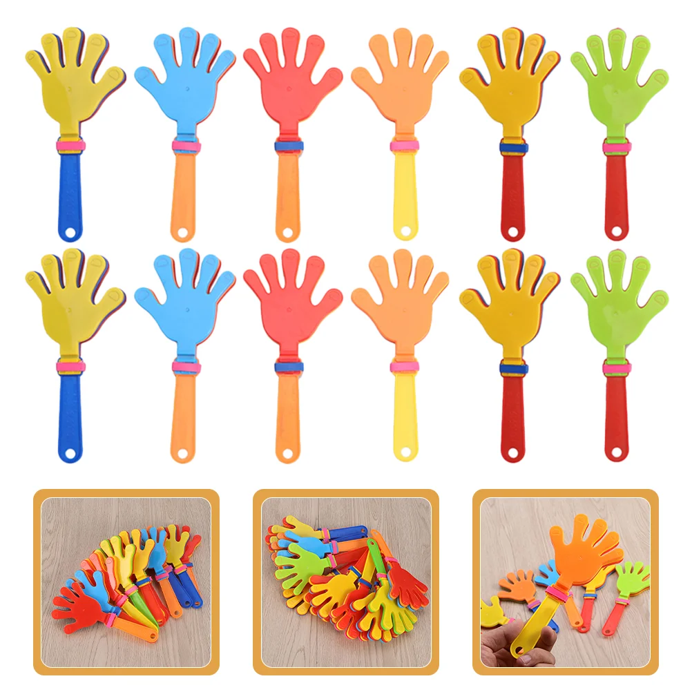 

25 Pcs Palm Clapping Device Clapper Party Favors for Cheering Noise Makers Reusable Hand Children Prop Kids Toys Small Tools