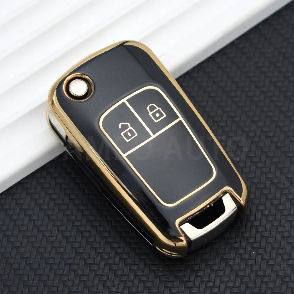 Car Key Shell TPU for Chevrolet Cruze Epica Lova Camaro Impala for Buick Opel Vauxhall Insignia Astra J Mokka Zafira