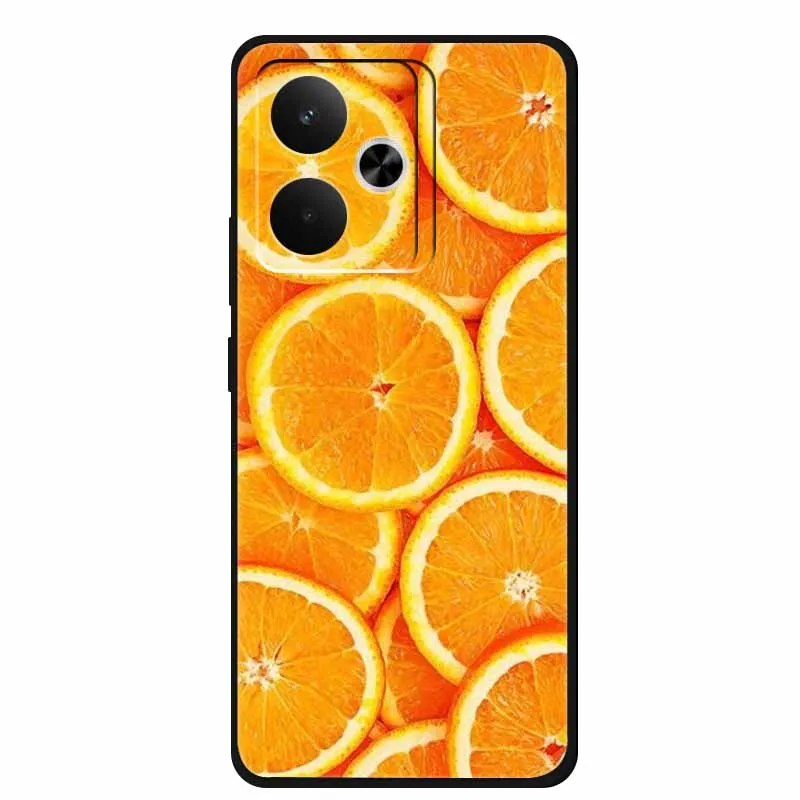 Sleek Black Silicone Soft Back Phone Case Cover