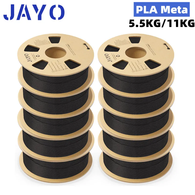 JAYO PLA Meta 3d Filament 1.75mm 5.5KG/11KG  3D Printer Filament Mini Spool  NEW Printing Materials  For 3D Printer &3D Pen