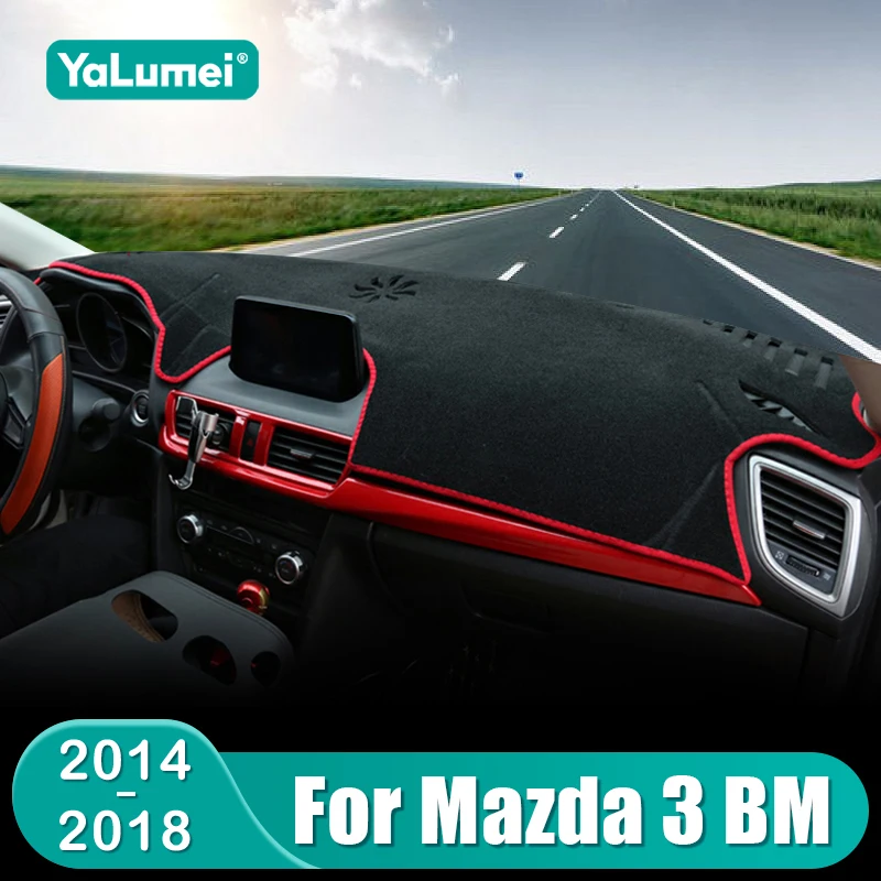 Für Mazda 3 BM BN Axela 2014 2015 2016 2017 2018 Auto Dashboard Abdeckung Sonnenschutz Vermeiden Licht Matte Instrument Panel pad Zubehör