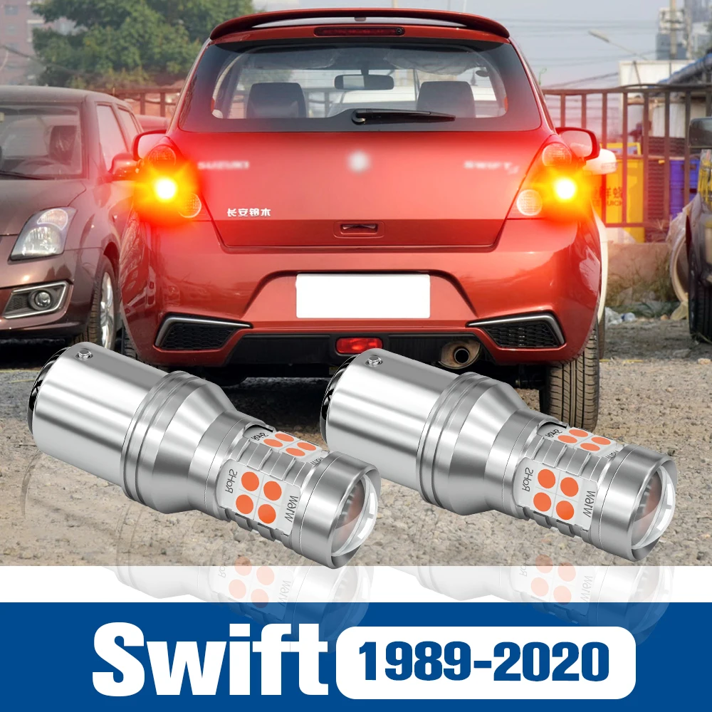 

2pcs LED Brake Light Blub Lamp Accessories Canbus For Suzuki Swift 1989-2020 2008 2009 2010 2011 2012 2013 2014 2015 2016 2017