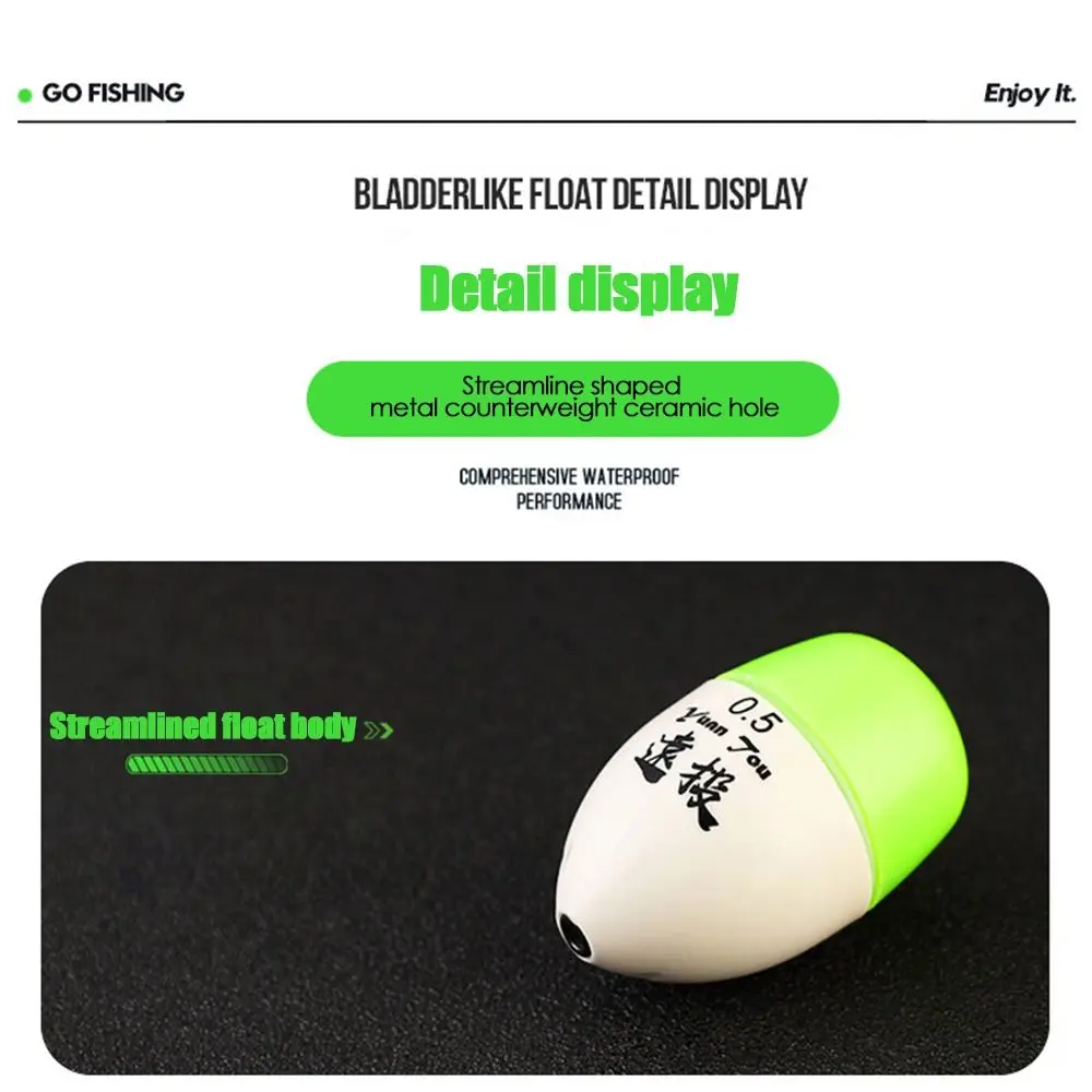 Description Picture 5 of itemFishing Float Rock Fishing Sea Fishing Buoy Water Kit With Cotton Knot Stopper Karaman Stick Fishing Tackle Bobber Accessories