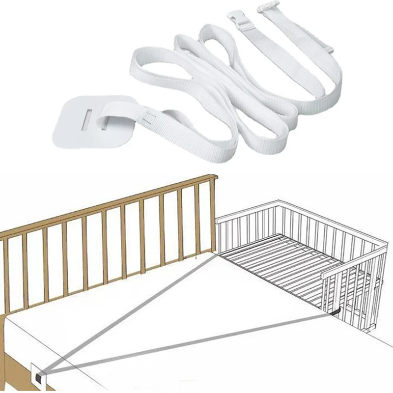 Crib Fixed Belt Splicing Large Bed Anti-moving Straps Mother and Child Bed Supporting Large Straps Crib for Newborn