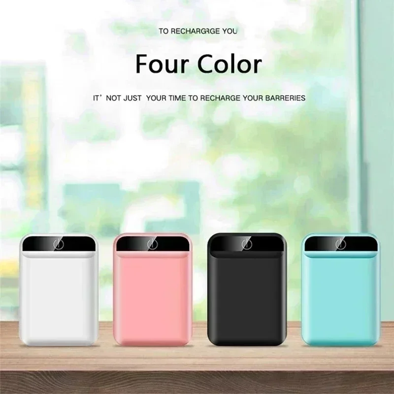 Batteria Esterna Di Emergenza Esterna 20000Mah Mini Power Bank Portatile Con Doppia Porta Usb Power Bank Per Xiaomi Samsung Lphone