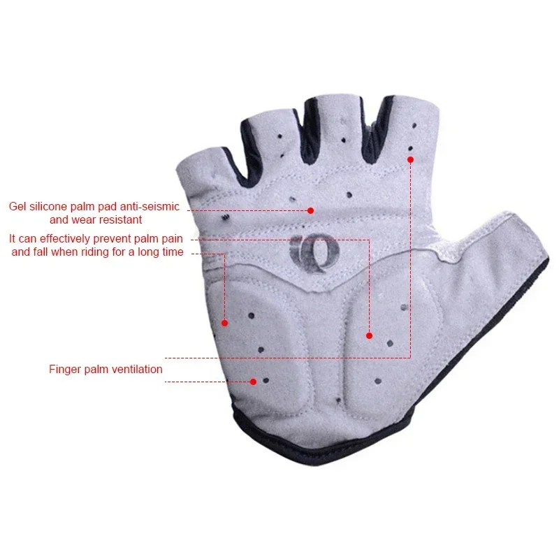 Half Finger Gel Cycling Gloves 3