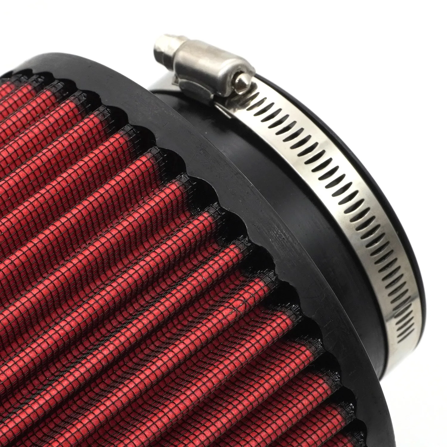 Air Filter Car 76MM 89MM Performance High Flow Air Filter Universal Cold Cone Air Intake Filters 3