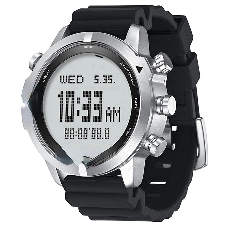 Orologio Da Uomo Professionale Per Computer Subacqueo Scuba Diving Ndl 100M Orologi Da Immersione Altimetro Barometro Bussola
