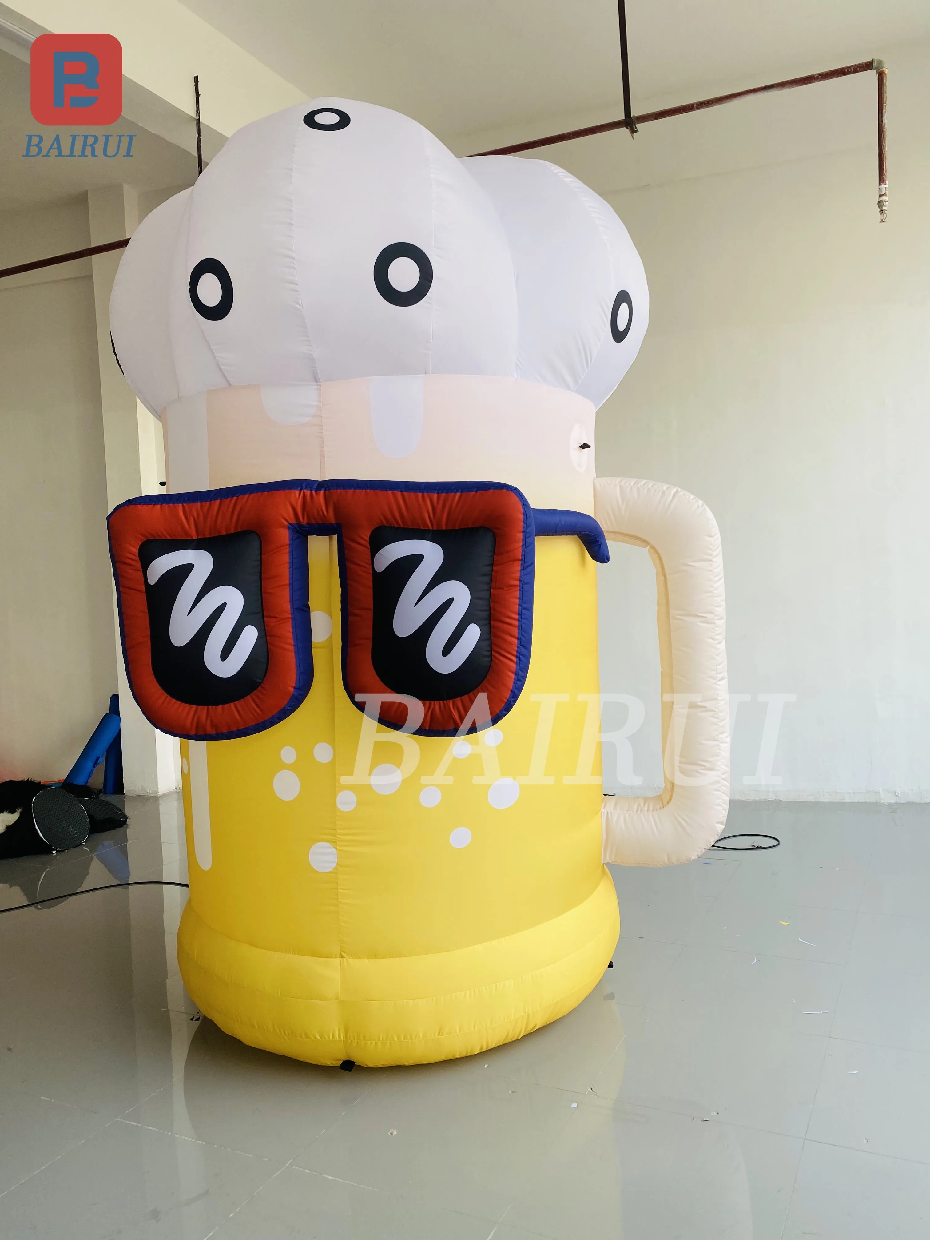 Giant inflatable beer mug model music festival activities exhibition advertisement decoration props can be customized size 3