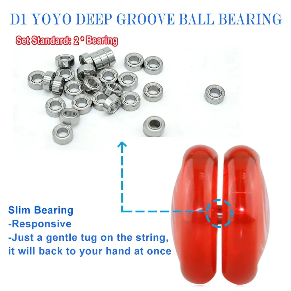Yo-yo Responsive 2A Yo-Yo Ball Beginners Yoyo Toys Kids Funny Gift Girls Boys Juggling High Speed