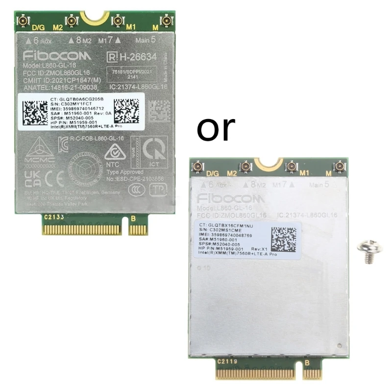 

Module L860-GL-16 XMM7560R Chip M51960-001 M55040-005 for HPX360 X2022- 840G5