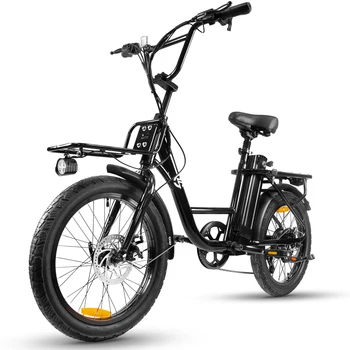 Adult electric bicycle 750W motor 7-speed adjustable, 26MPH 22mph range, front and rear disc brakes, multi terrain riding electr 1