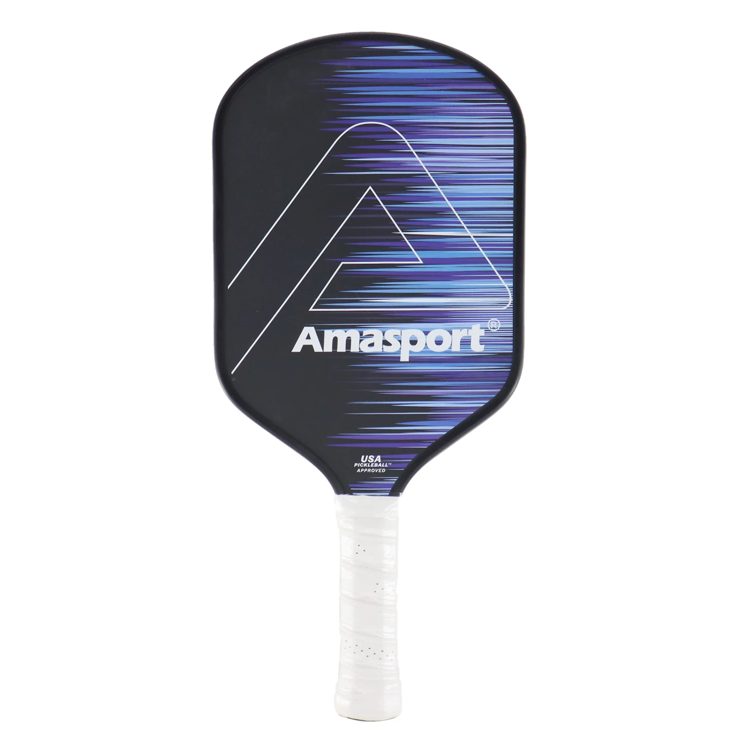 Amasport Pickleball Paddle Vendita Calda Full Carbon Friction Usapa Approvato Pp Honeycomb Core Pickleball Paddle Tournament Play