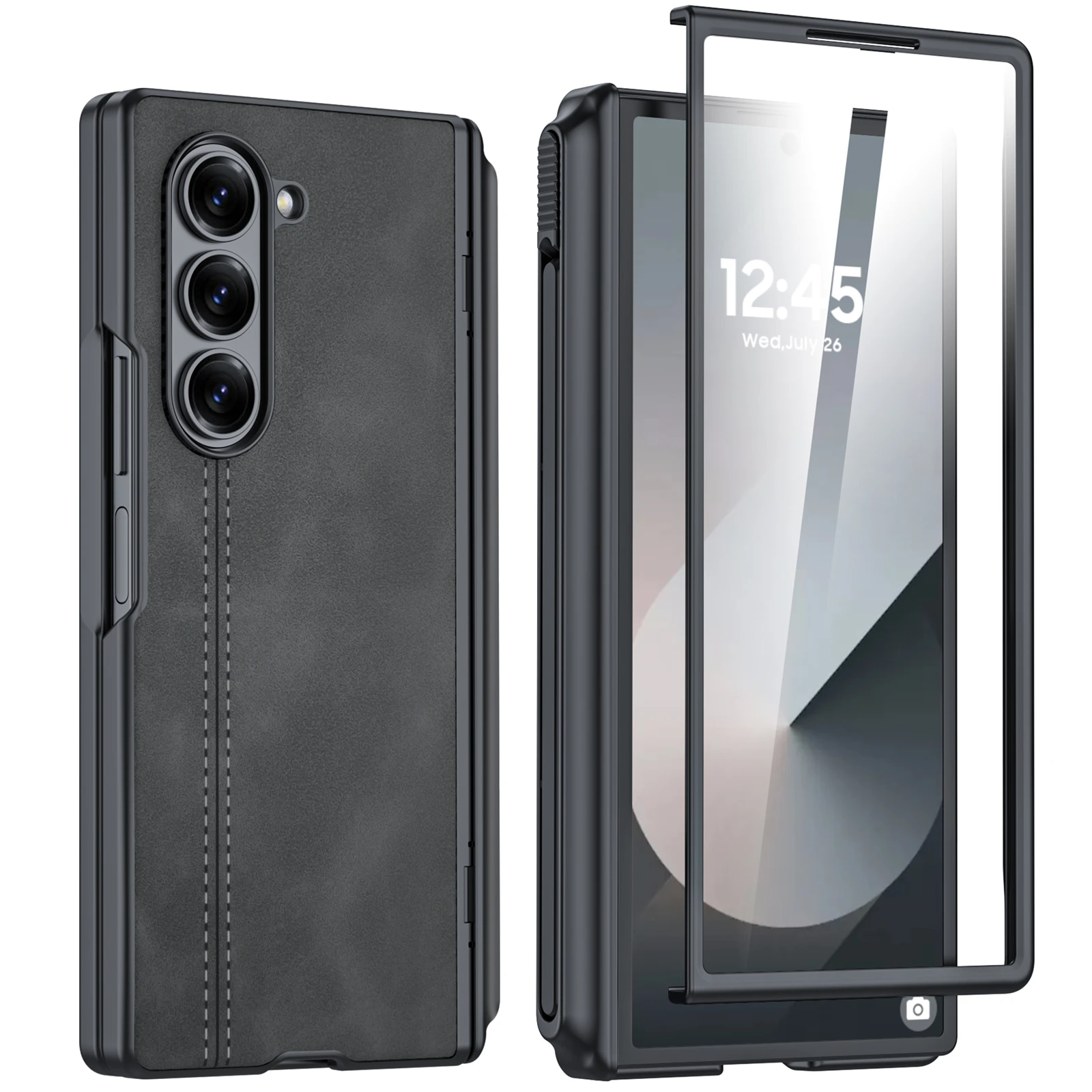 Invisible S Pen Phone Case with Integrated Protective Film & Anti-Fall Protection