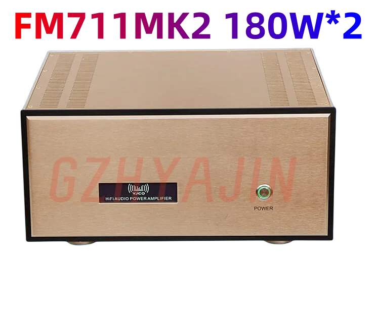 

Latest FM711MK2 180W*2 Hi-END fever grade HiFi high-power amplifier Class A and B balanced pure rear stage amplifier