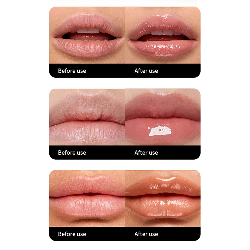 Squalane Amino Acid Lipstick Moisturize Nourish Smooth Repair Improve Lip Lines Base Lasting Lip Blam Lip Care Cross-border New 4