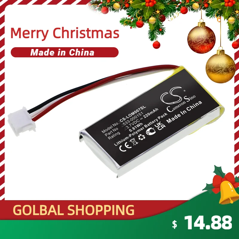 Tastiera, Mouse 220Mah / 0.81Wh Batteria Per Logitech 533-000151 Ahb521630Pjt-04 G Pro Pro Wireless Pro X Superlight M-R0070