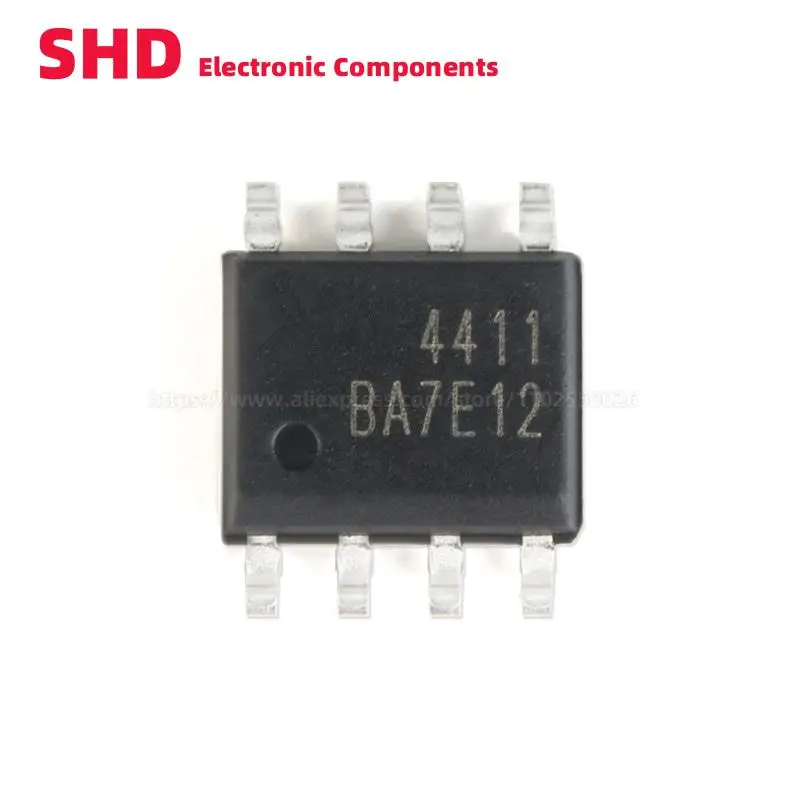 

10 шт. AO4411 4411 Φ 30V 8A SMD IC P-Channel MOSFET