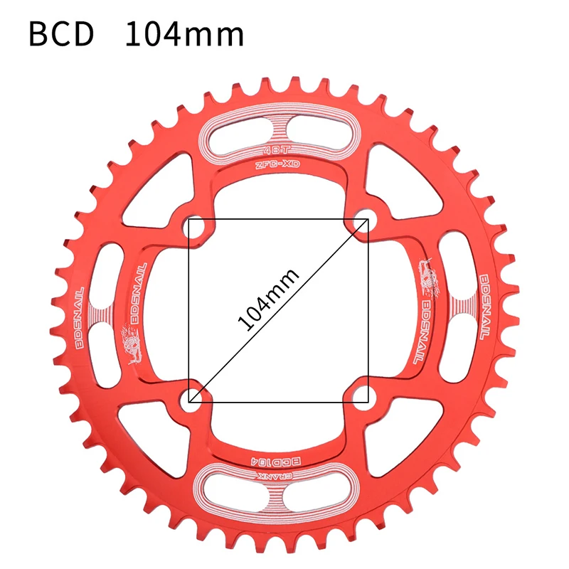 ο 104BCD  44T 46T 48T 50T 52T Ŭ, MTB  ü