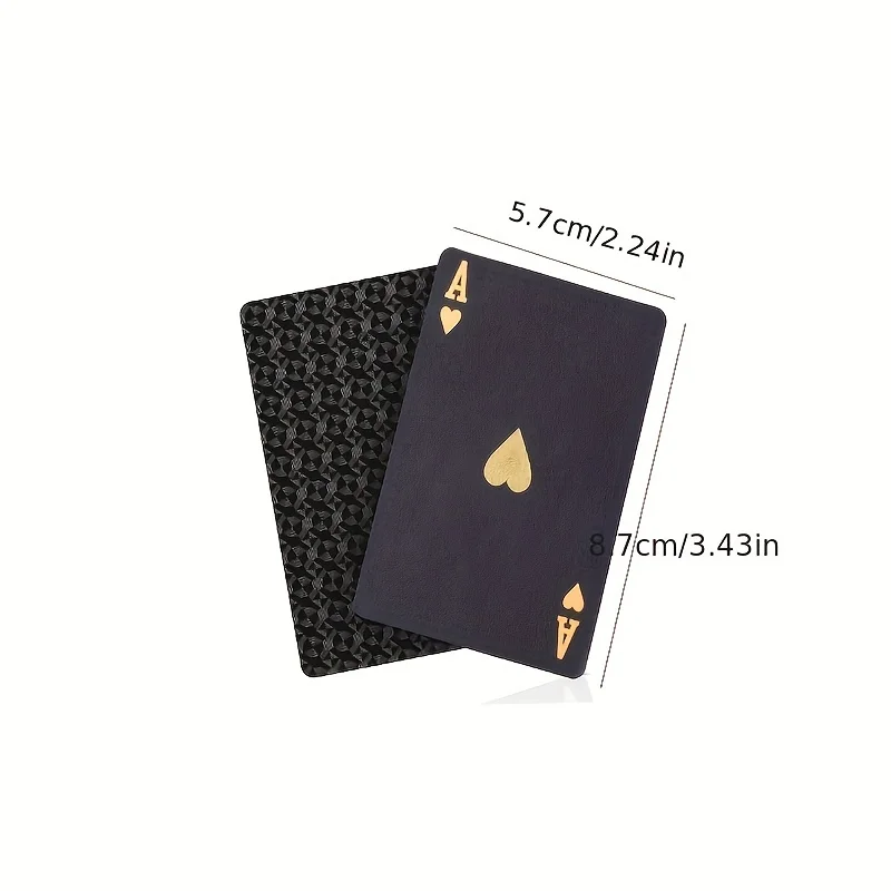 Playing Cards Plastic PET Poker Cards For Family Game Nights & Parties