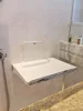 *Bathroom folding stool seat wall wall hanging wall elderly non-slip safety barrier-free bath stool 3