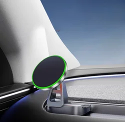 Magnetic Car Phone Holder with 360 - Degree Rotation - Air Vent Mount Bracket Stand (Wierless Charging)