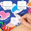 New Children's Paper Enlightenment Cognitive Quiet Book Toy 3+Baby Puzzle Early Education Fun Hands on Science and Education Toy 6