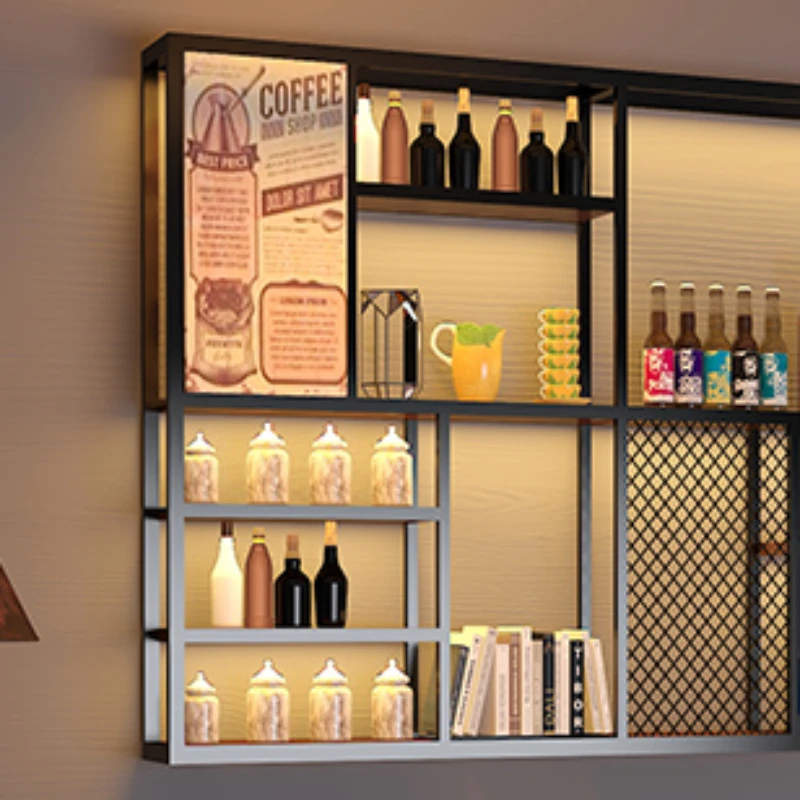 Cabnet Cabinets To Store Multifunction Portable Bar Station Wine Rack For Wall Shelf Iron Cabinet Stackable Racks Shelves Oloey