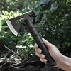 Multifunctional tactical axe open axe head knife outdoor defense survival camping tree chopping wood axe worker axe with sheath 1