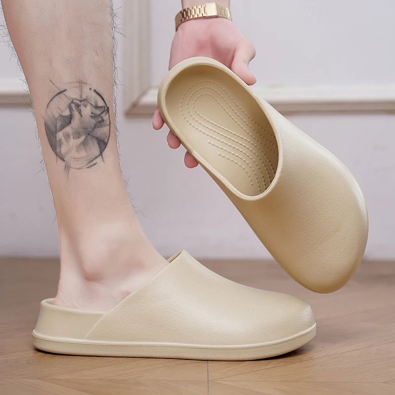 Slippers Men Couples Garden Clog Women Water Proof Chef Shoe Comfortable Sandal For Pet Workers Outdoor Fishing