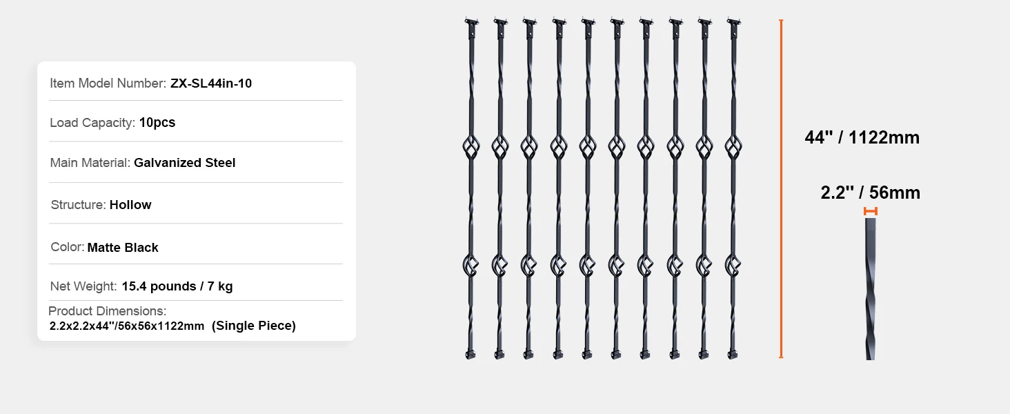 Staircase Metal Baluster