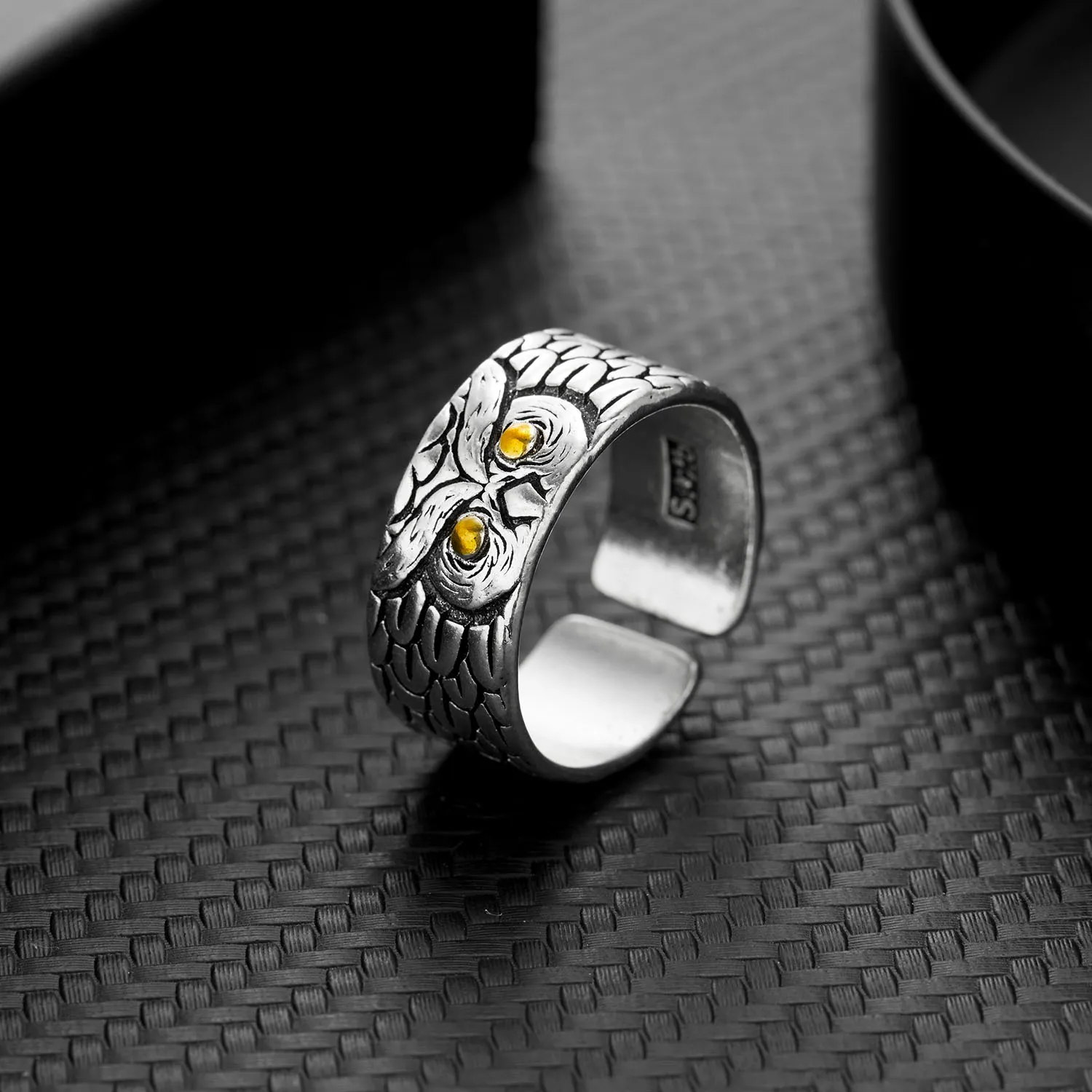Silver Ring Womens Ring Finger Rings Jewelry Rings Ring Jewelry Retro Boho Butterfly Ring For Women Fashion Silver Color Owl Angel Wing Cat Animal Irregular Opening Rings Ethnic Jewelry