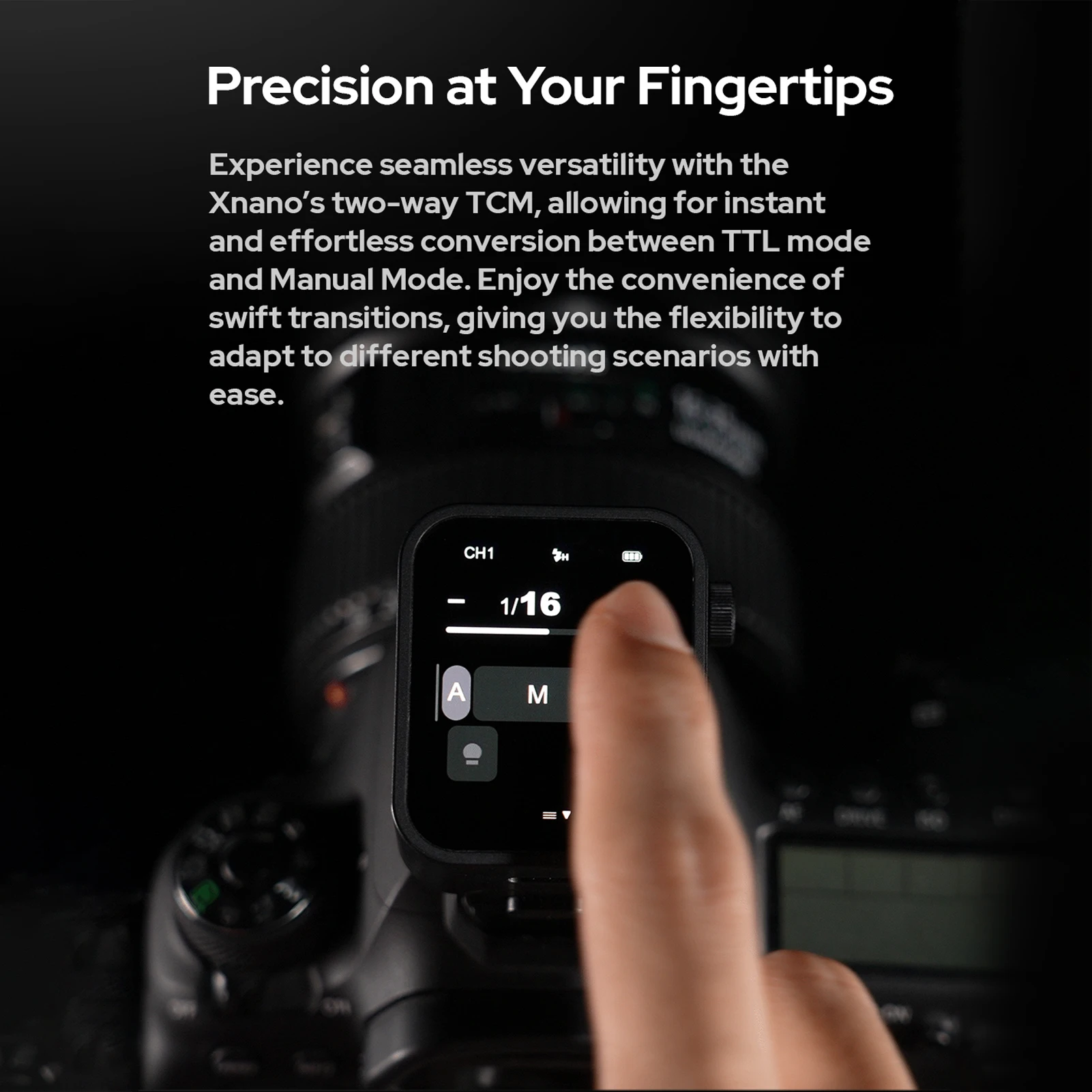 2.4G Wireless Flash Trigger TTL OLED Touchscreen USB for Canon Eos/Nikon/Sony X3 C/X3 O/X3 F/X3 S/X3 N/X3-C X3-S