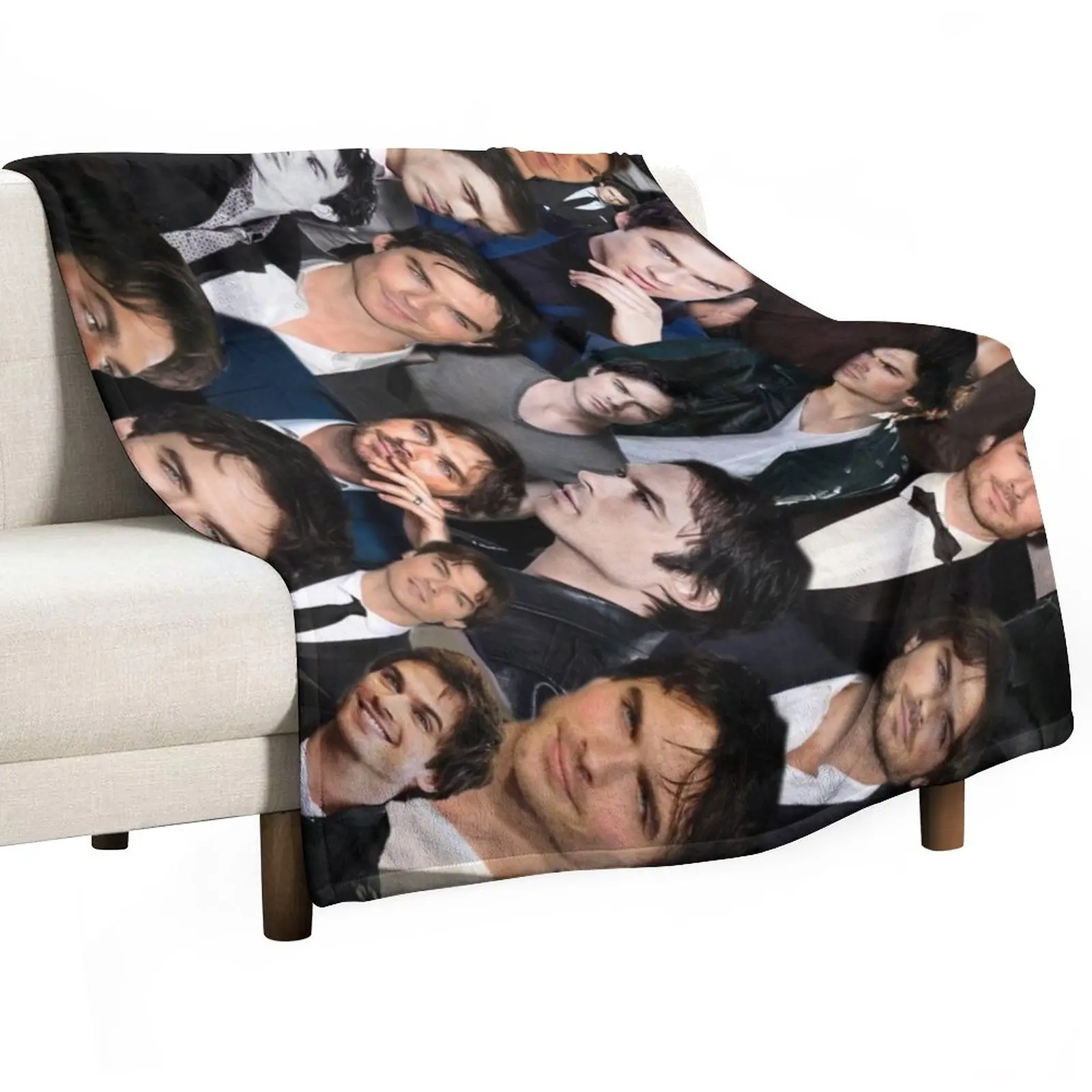 

Ian Somerhalder Editing Throw Blanket Bed covers Designer Blankets Soft Blanket Decorative Throw Blanket