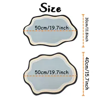  Custom Pet Feeding Mat Cute Shape Dog Diatom Mud Floor Mat Non-Slip Waterproof Home Decoration Dog Feeding Pad 6
