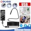 6LED Endoscope USB Android Endoscope Camera Waterproof Inspection Borescope Flexible Camera 5.5mm 7mm for Android PC Notebook 1