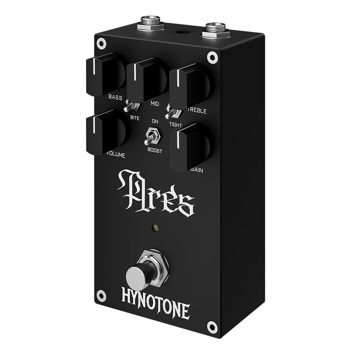 TOPPING ARES Distortion Preamp Pedal 5-Stage JFET Circuit 3-Band EQ Boost for Aggressive Tone Ideal for 7-String Guitars