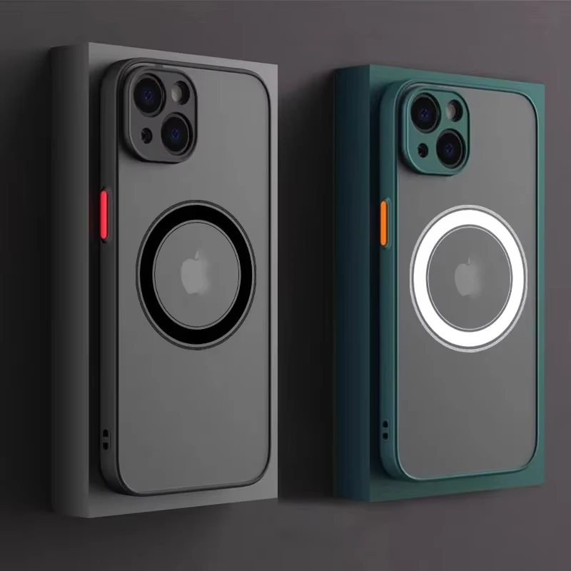 Matte Magnetic Translucent Phone Case