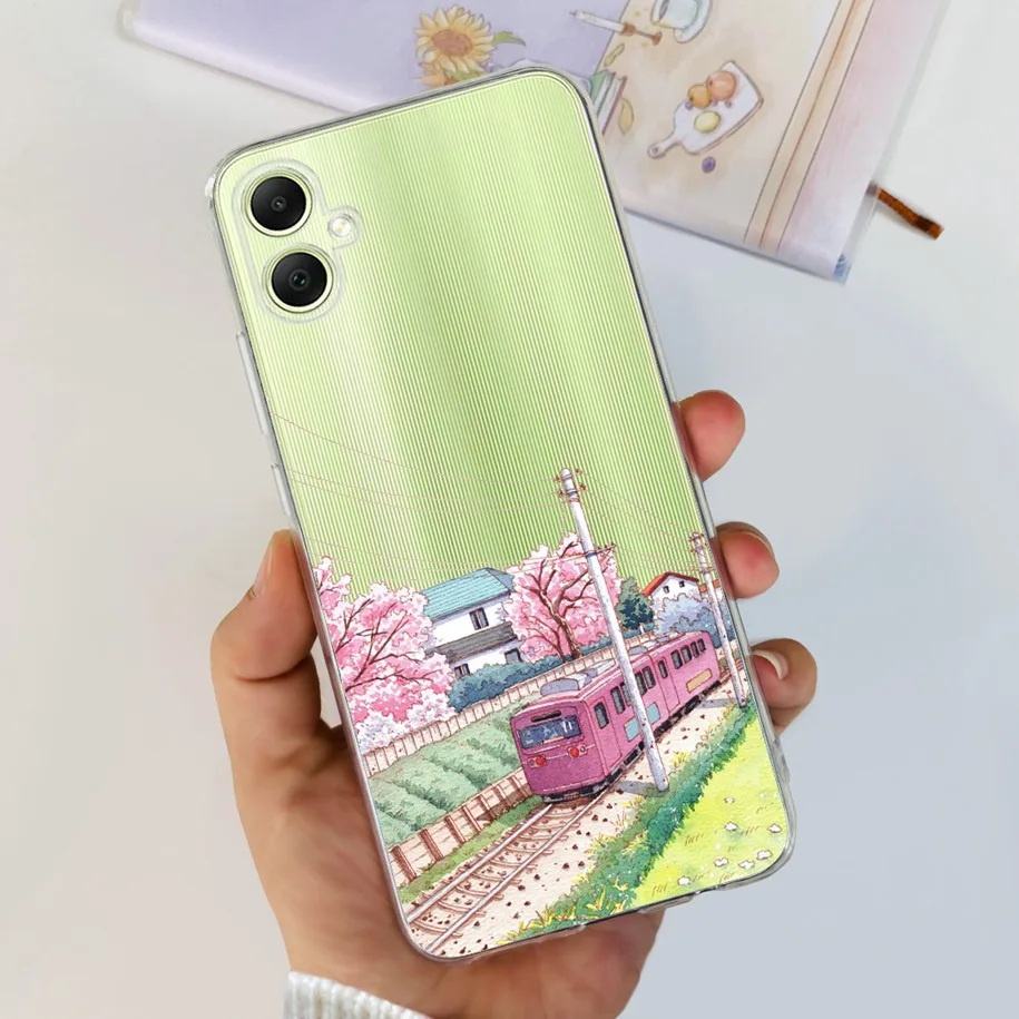Fashion Butterfly Soft Silicone Back Cover Case for Samsung Galaxy A05/A05S (2023)