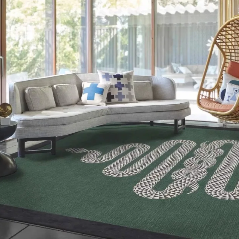 Animal Living Room Carpet Retro Tiger Leopard Snake Bedroom Bedside Rug Large Area Luxury Coffee Table Floor Mats Ковер Tapis 러그