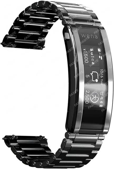 Surrogate Shopping For Wena 3 Metal Smart Watch Band Sports 