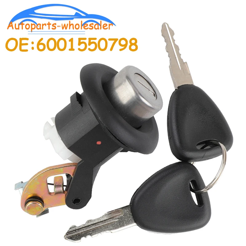 Renault Sandero Ignition Lock Cylinder with Keys 2004-2014
