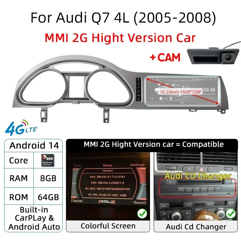 Q8G64 MMI 2G 05-08